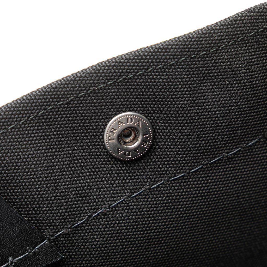 Prada Denim Logo Satchel - Detail 1