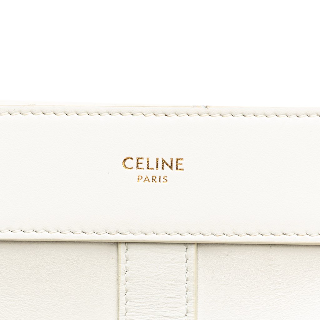 Celine Teen Leather Cabas De France Crossbody - Side view