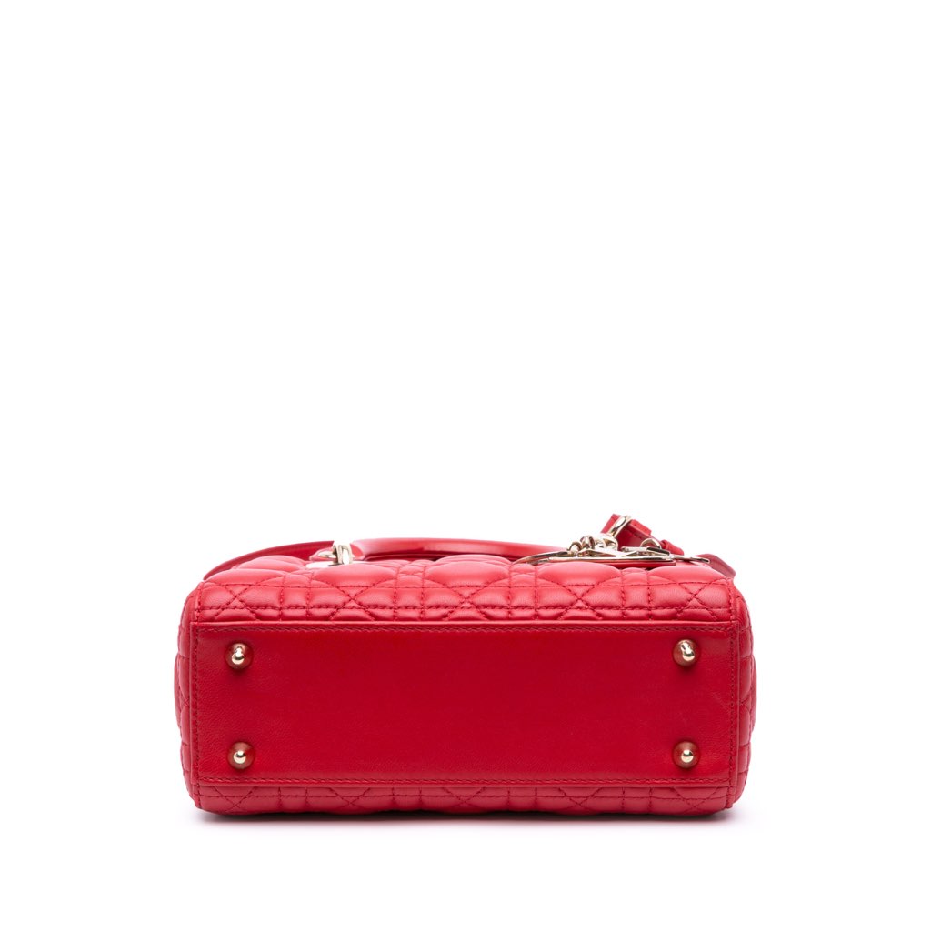 Dior Small Lambskin Cannage My ABCDior Lady Dior - Image 6