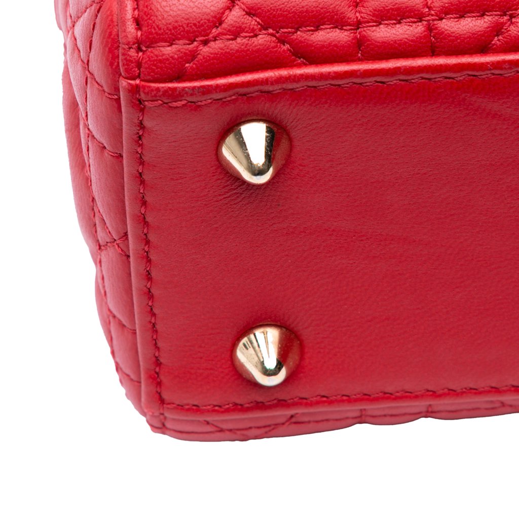 Dior Small Lambskin Cannage My ABCDior Lady Dior - Detail 2