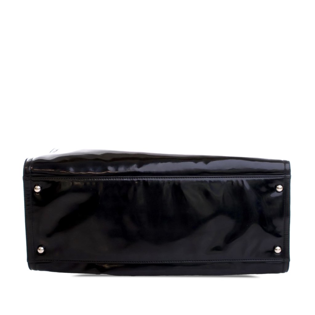 Chanel Patent CC Lipstick Tote - 3