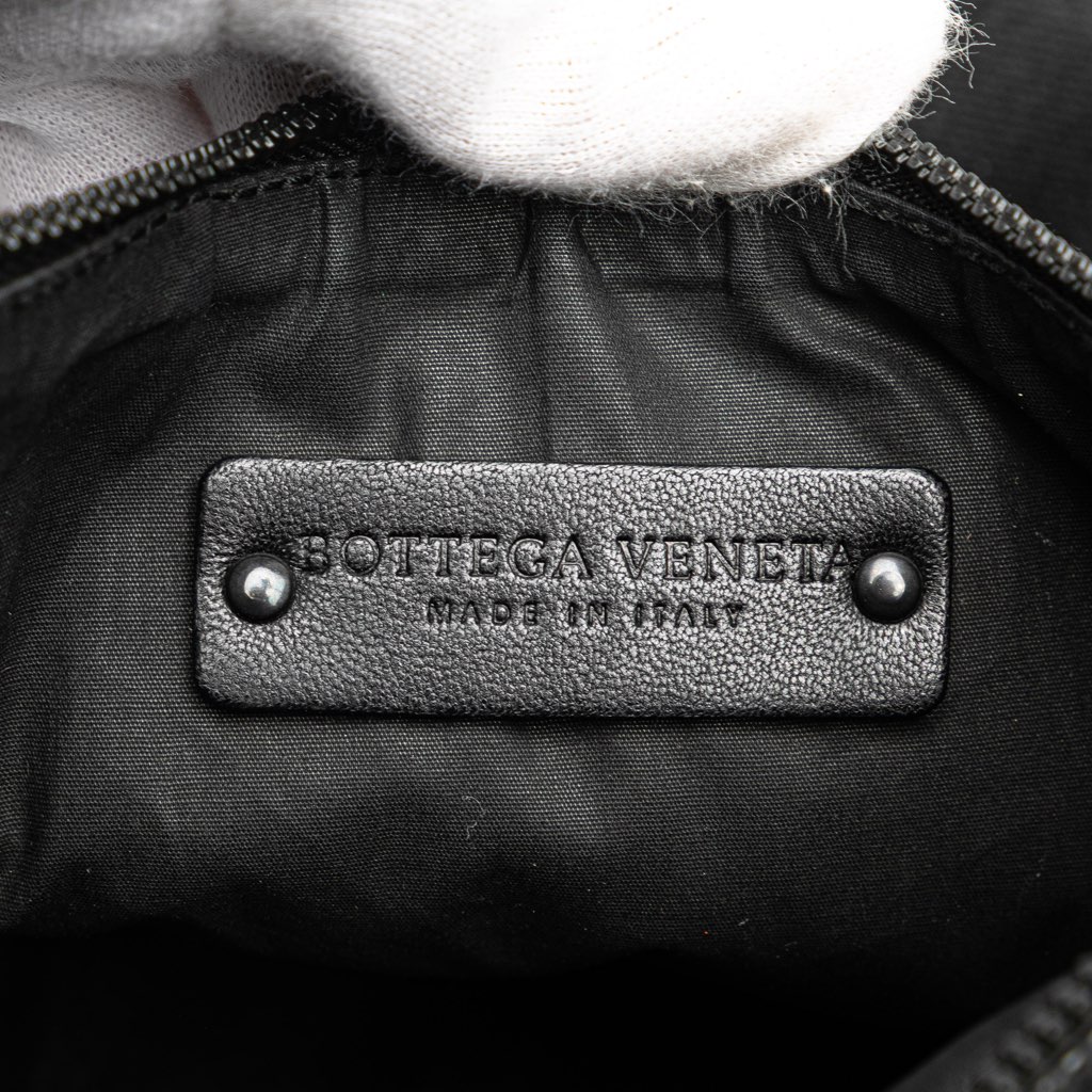 Bottega Veneta Coated Canvas Intrecciato Shoulder Bag - 5