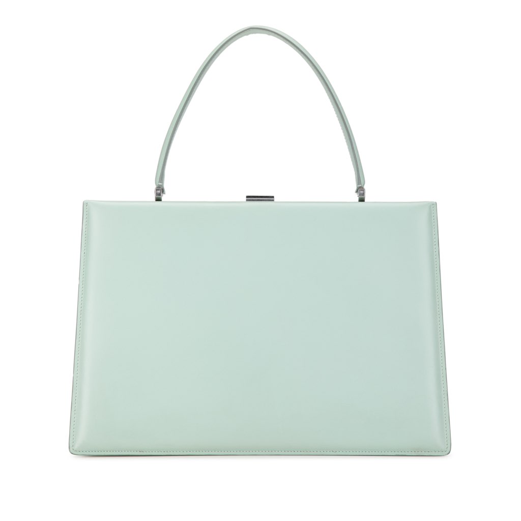 Celine Clasp Leather Tote - 3