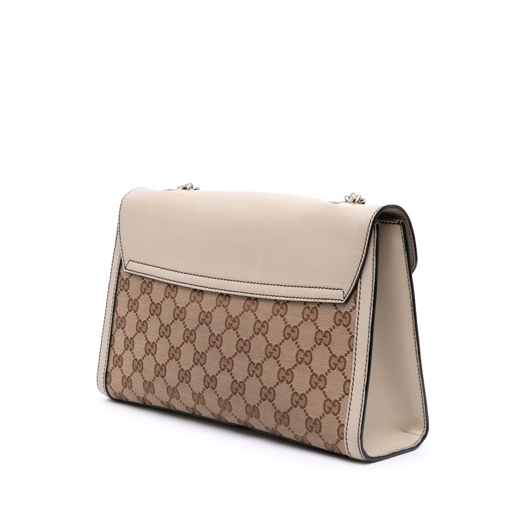 Gucci Medium GG Canvas Emily Shoulder Bag - Back view