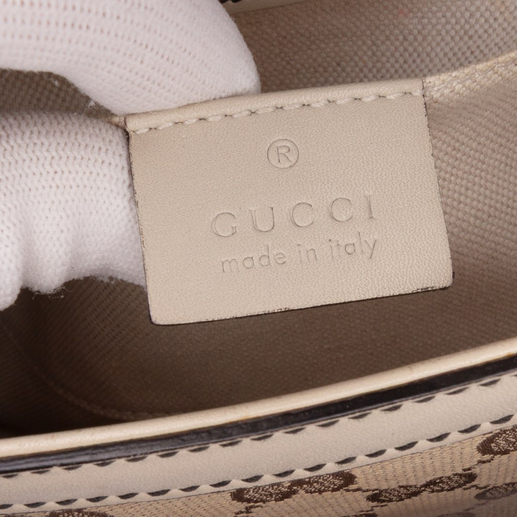 Gucci Medium GG Canvas Emily Shoulder Bag - Side view