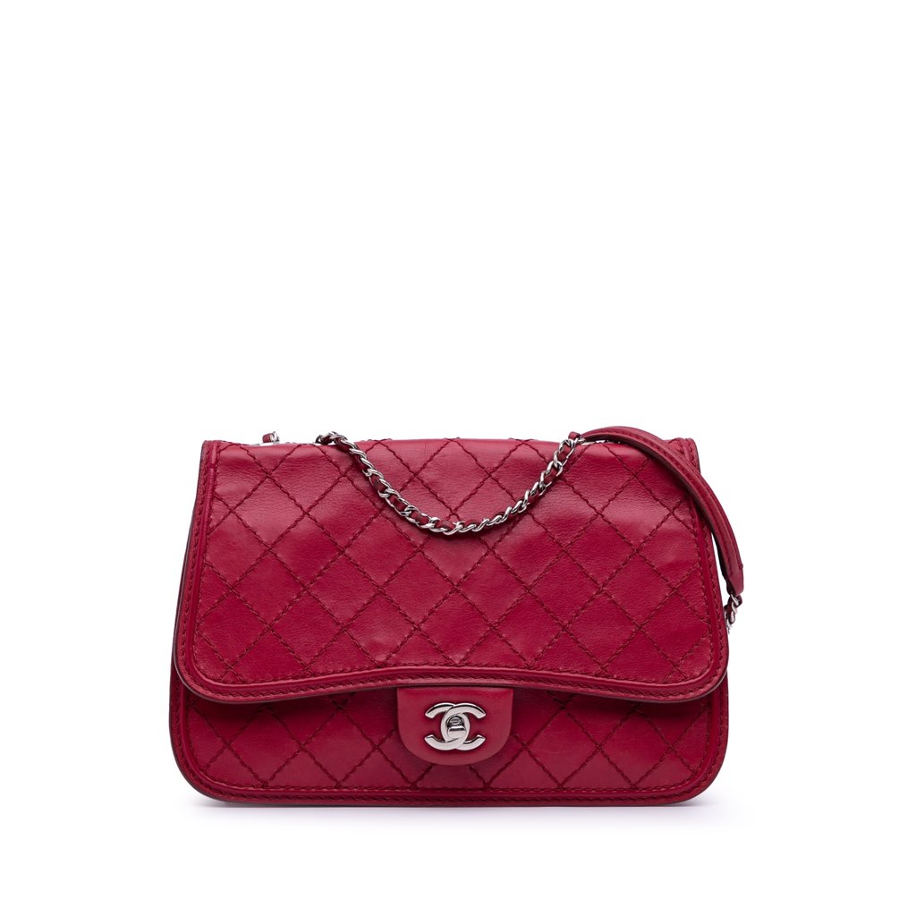 Chanel Medium Stitched Calfskin Citizen Flap
