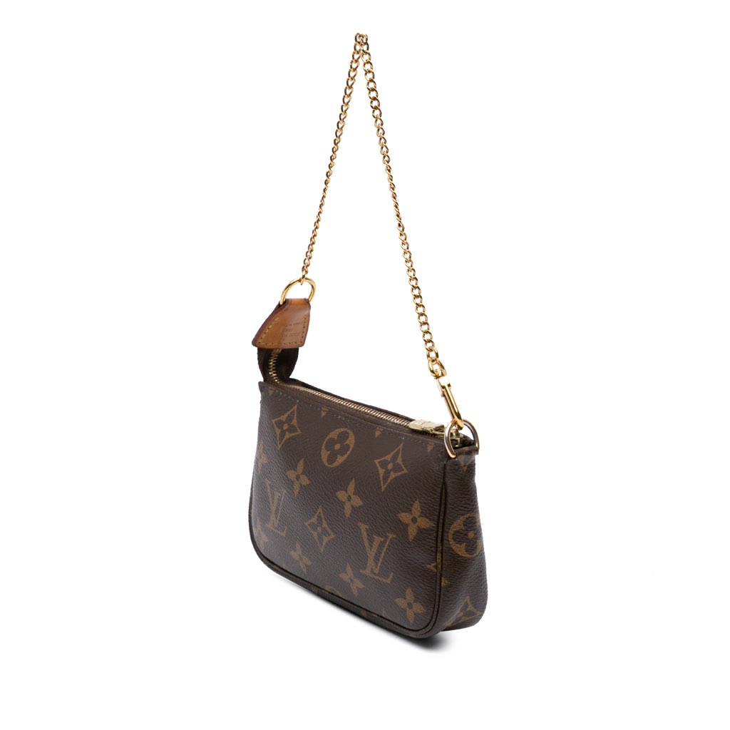 Louis Vuitton Monogram Mini Pochette Accessoires - Back view