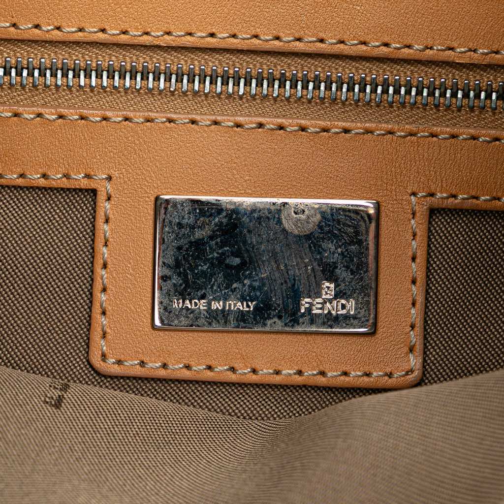 Fendi Zucchino Canvas Hobo - 5