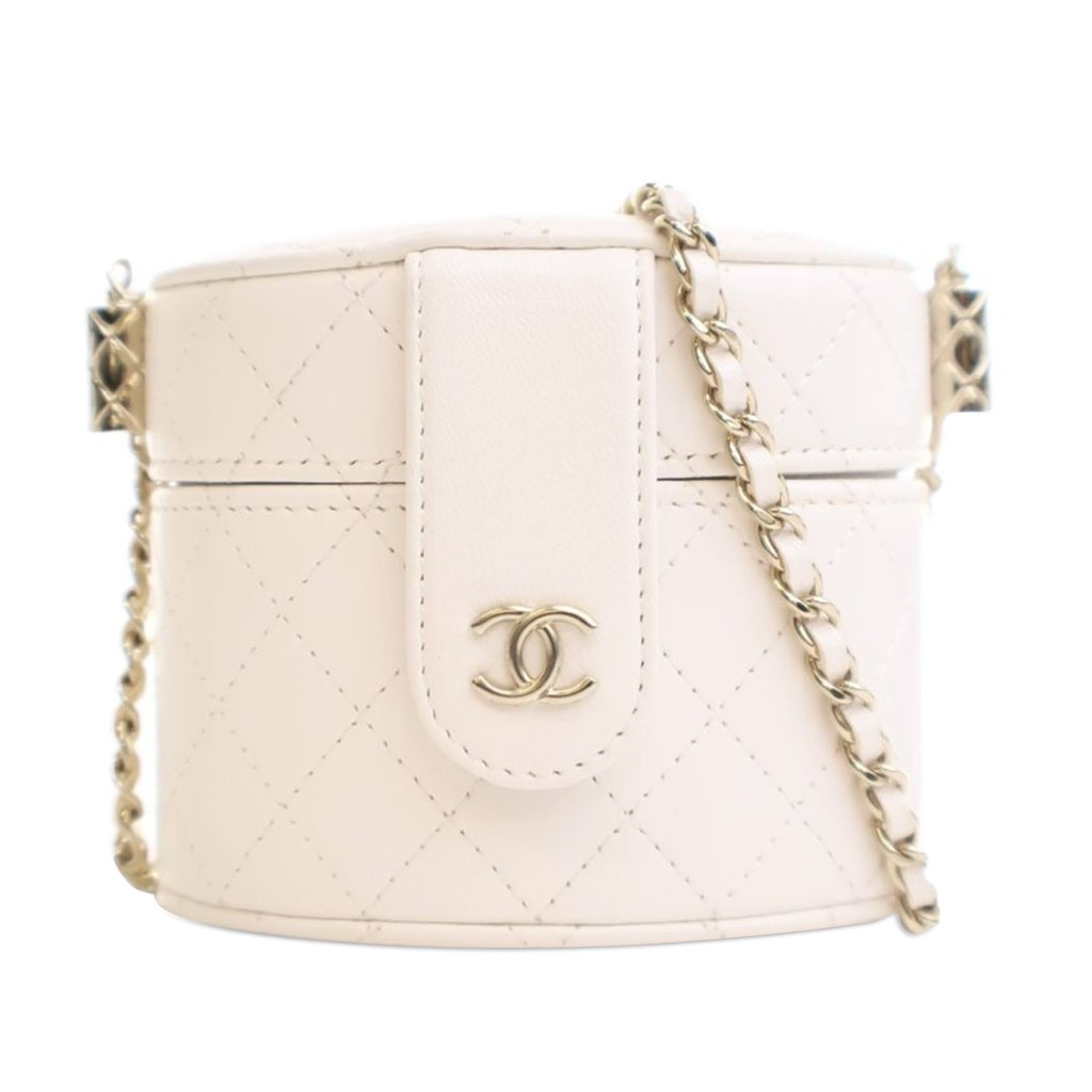 Chanel Mini Quilted Lambskin CC Allure Vanity Case