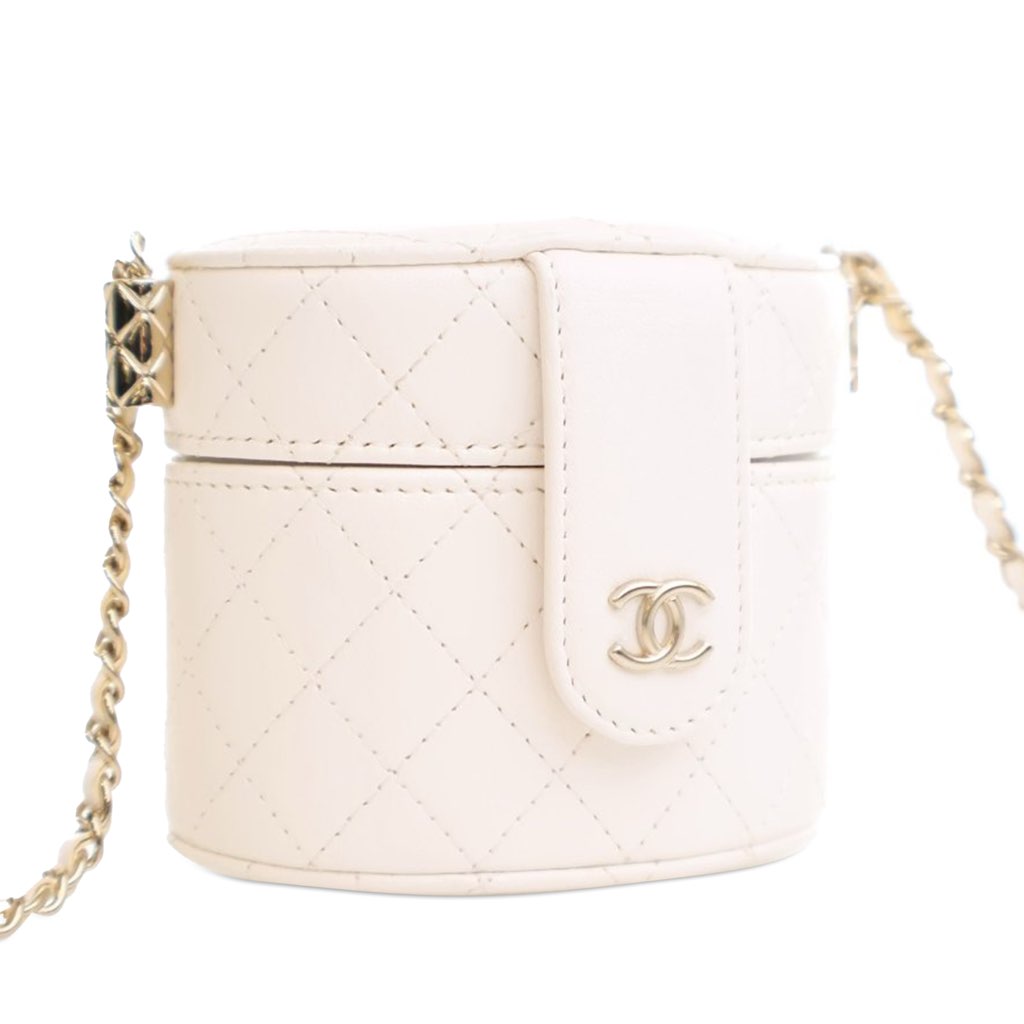 Chanel Mini Quilted Lambskin CC Allure Vanity Case - 2
