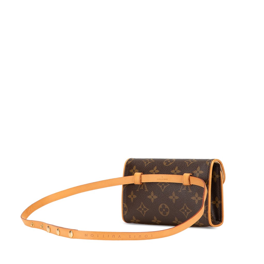 Louis Vuitton Monogram Pochette Florentine - Back view