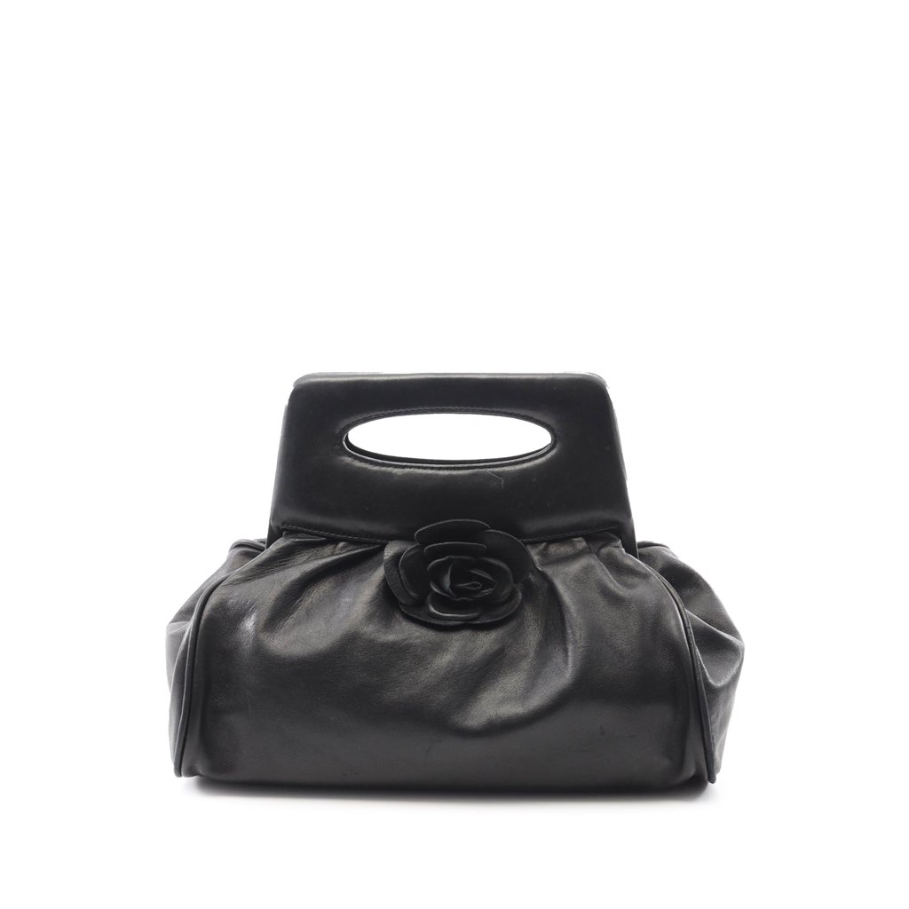 Chanel Lambskin Camellia Handbag