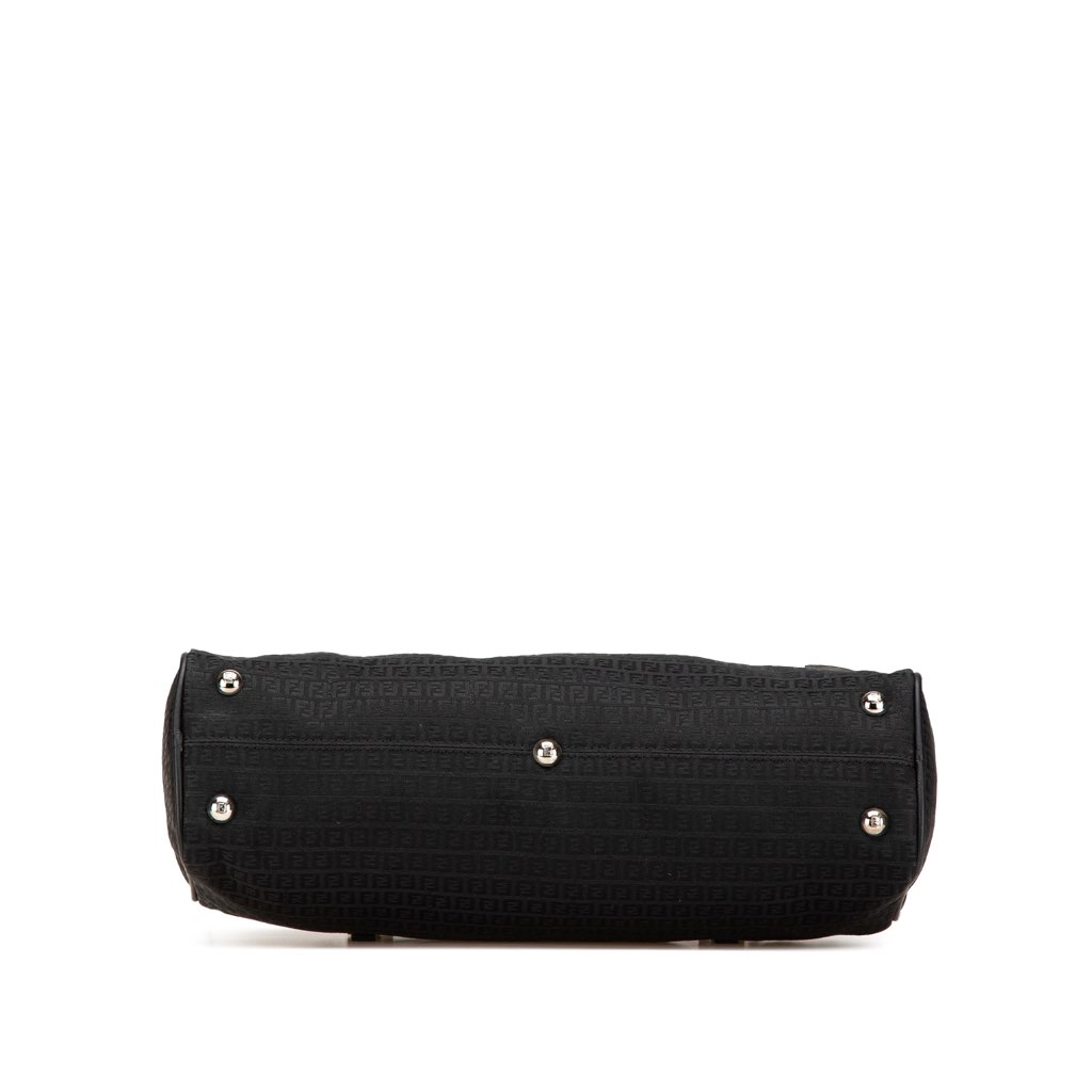 Fendi Micro Zucchino Canvas Bauletto Handbag - 3