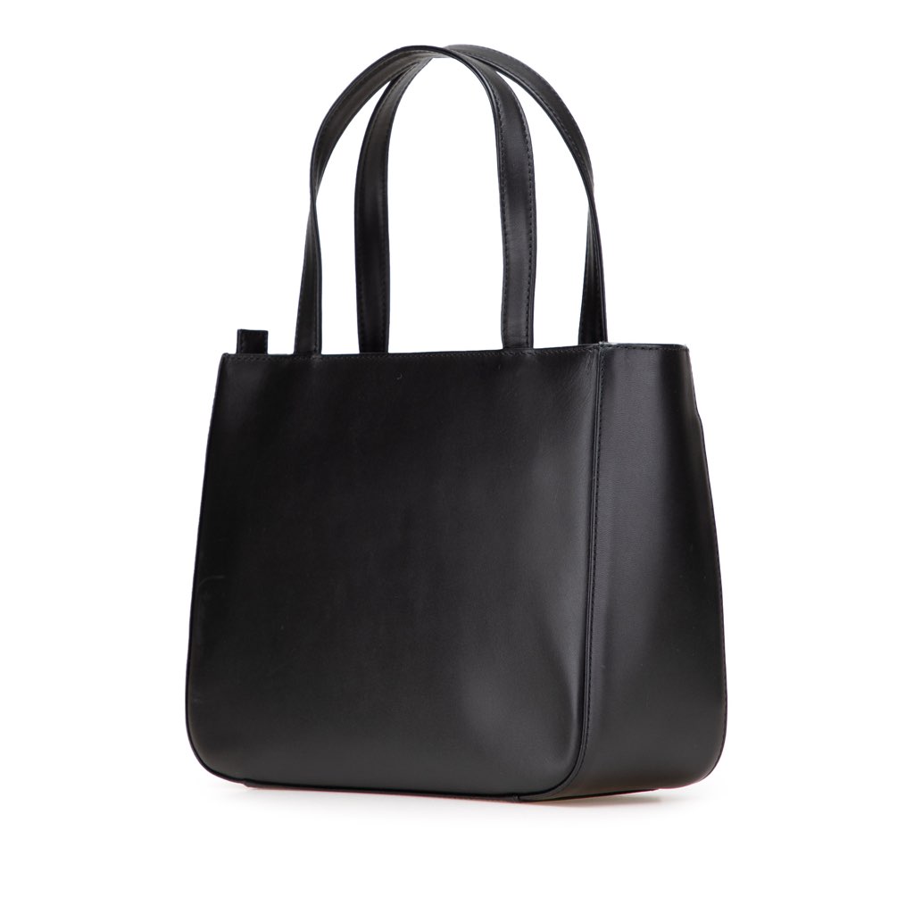 Burberry Nova Check Trimmed Leather Handbag - 2