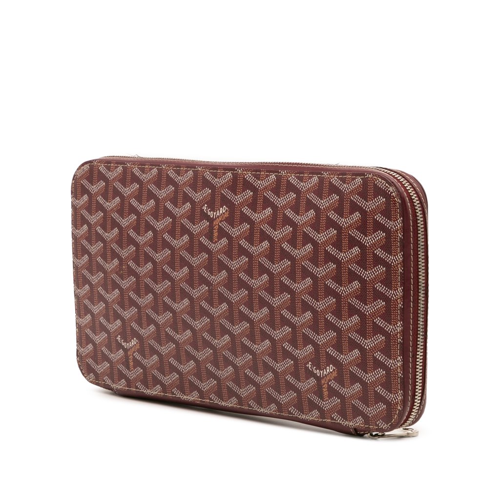Goyard Goyardine Opera Travel Wallet - Back view