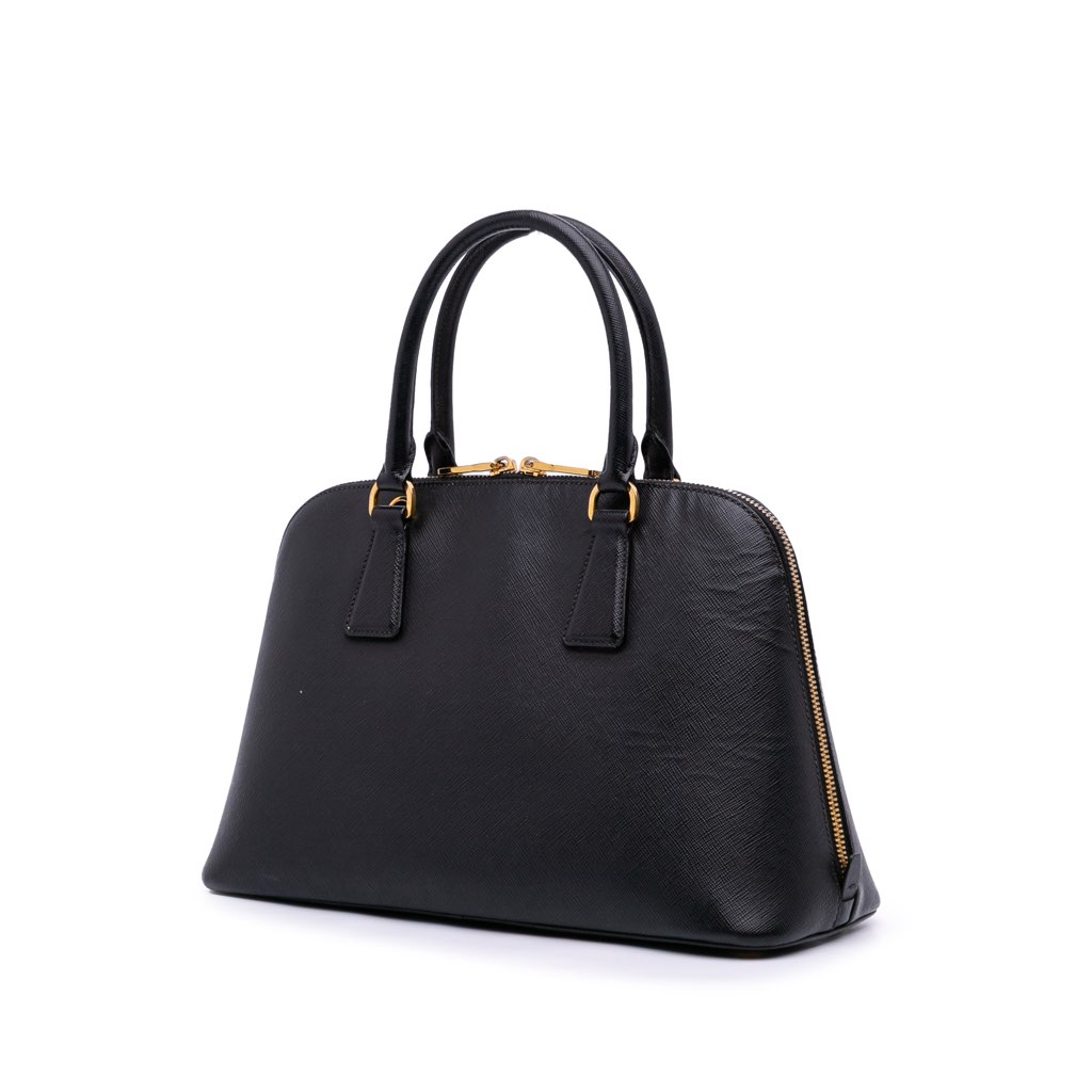 Prada Medium Saffiano Lux Promenade Satchel - 2