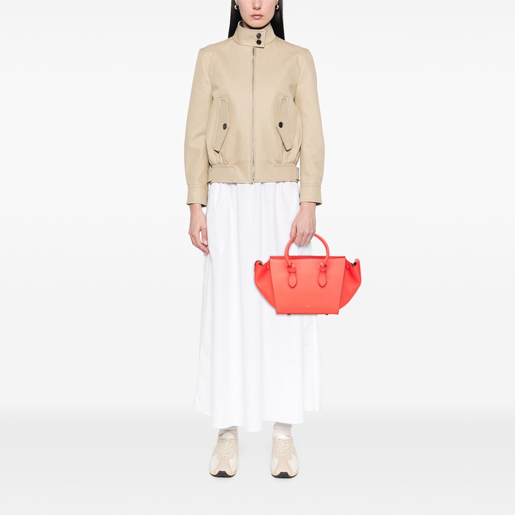 Celine Medium Smooth Calfskin Tie Knot Tote - Image 13