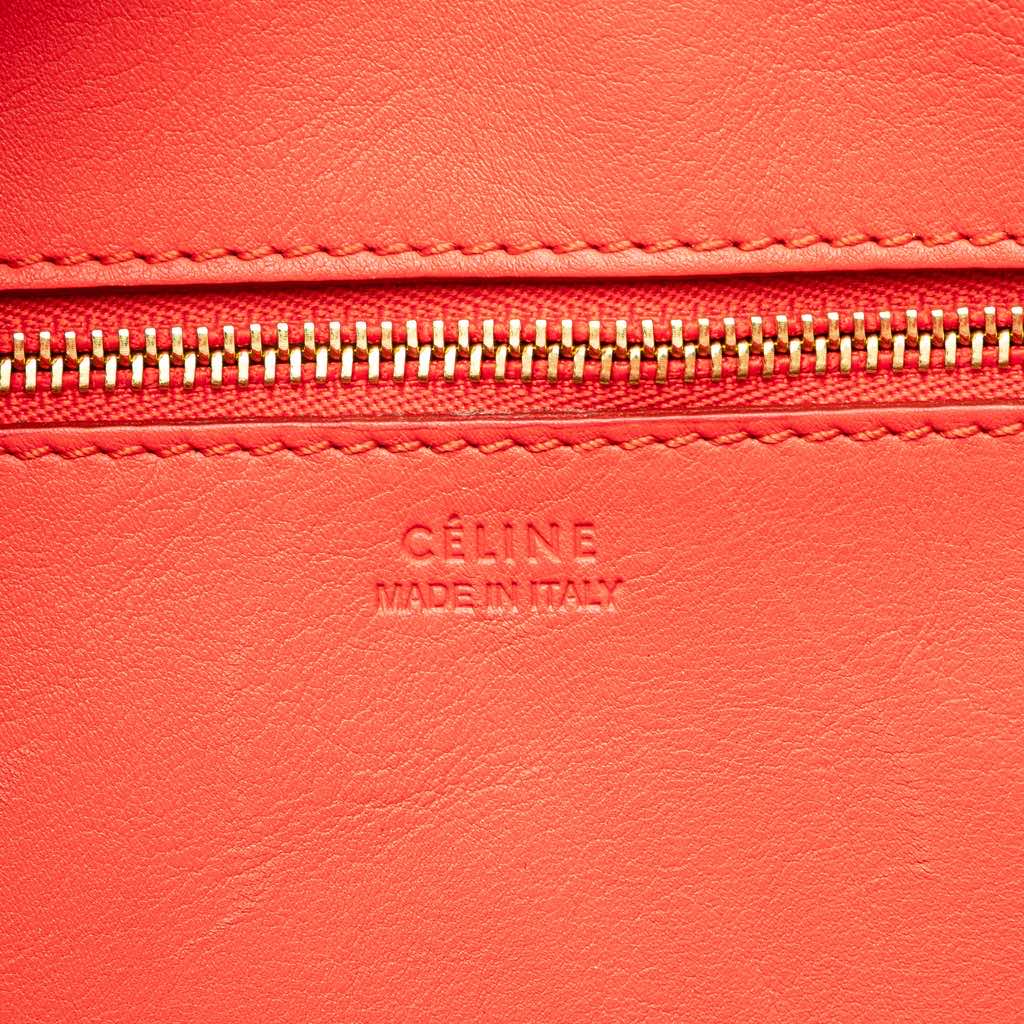 Celine Medium Smooth Calfskin Tie Knot Tote - Side view