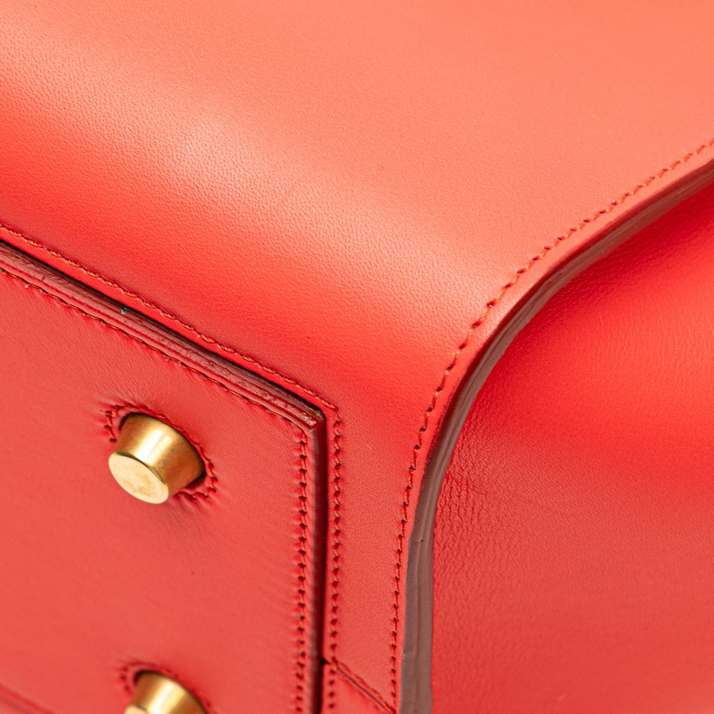 Celine Medium Smooth Calfskin Tie Knot Tote - Image 11