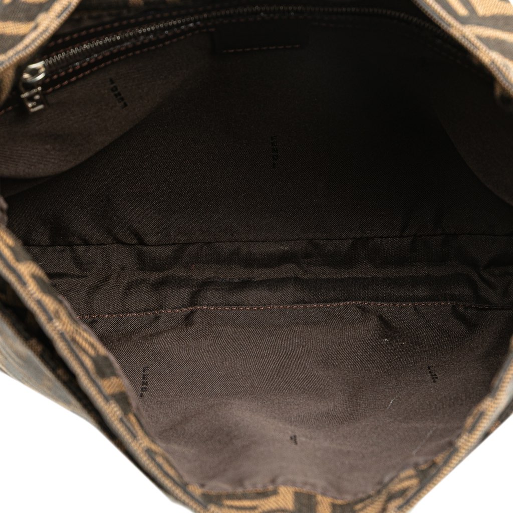 Fendi Zucca Canvas Shoulder Bag - 4