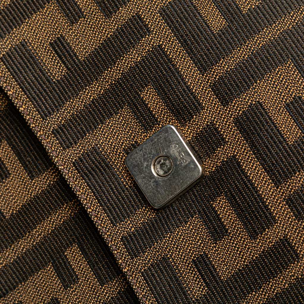 Fendi Zucca Canvas Shoulder Bag - Image 12