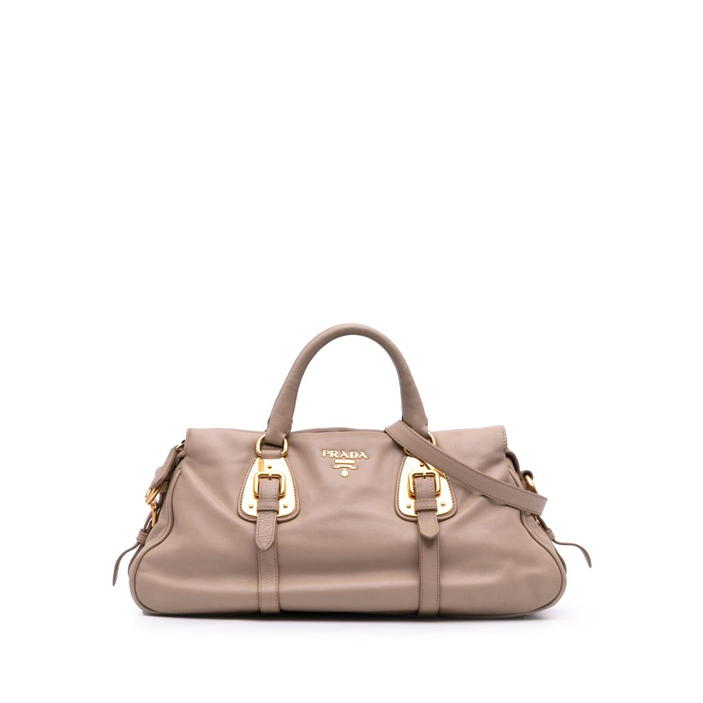 Prada Soft Calfskin Shopping Satchel