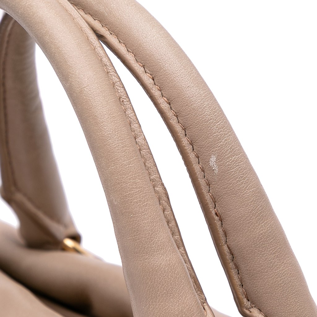 Prada Soft Calfskin Shopping Satchel - Image 13