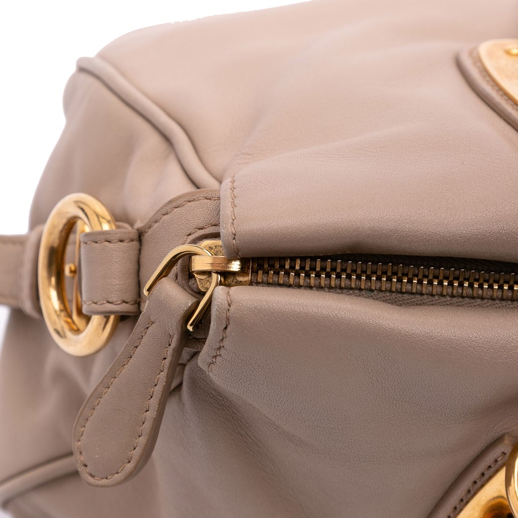 Prada Soft Calfskin Shopping Satchel - Detail 2