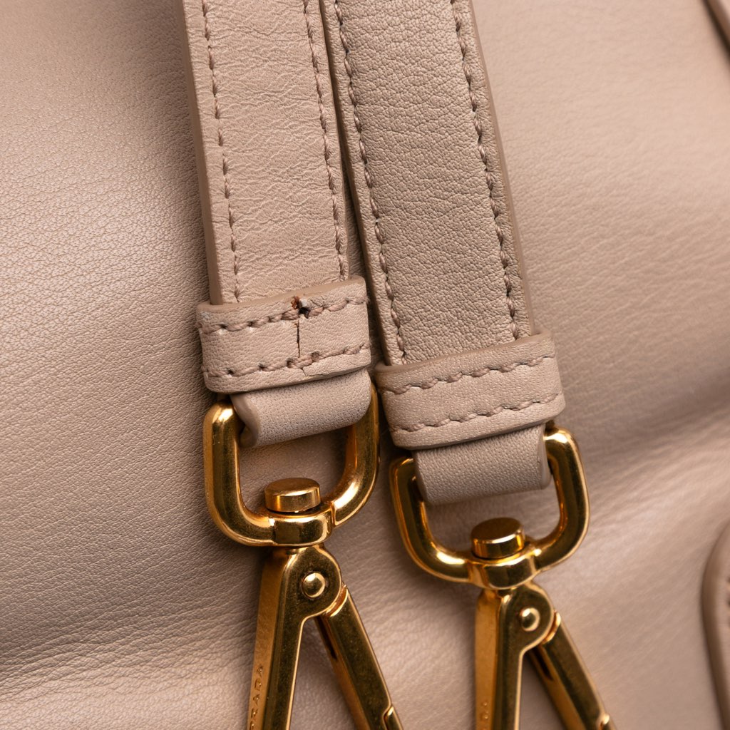 Prada Soft Calfskin Shopping Satchel - Image 11