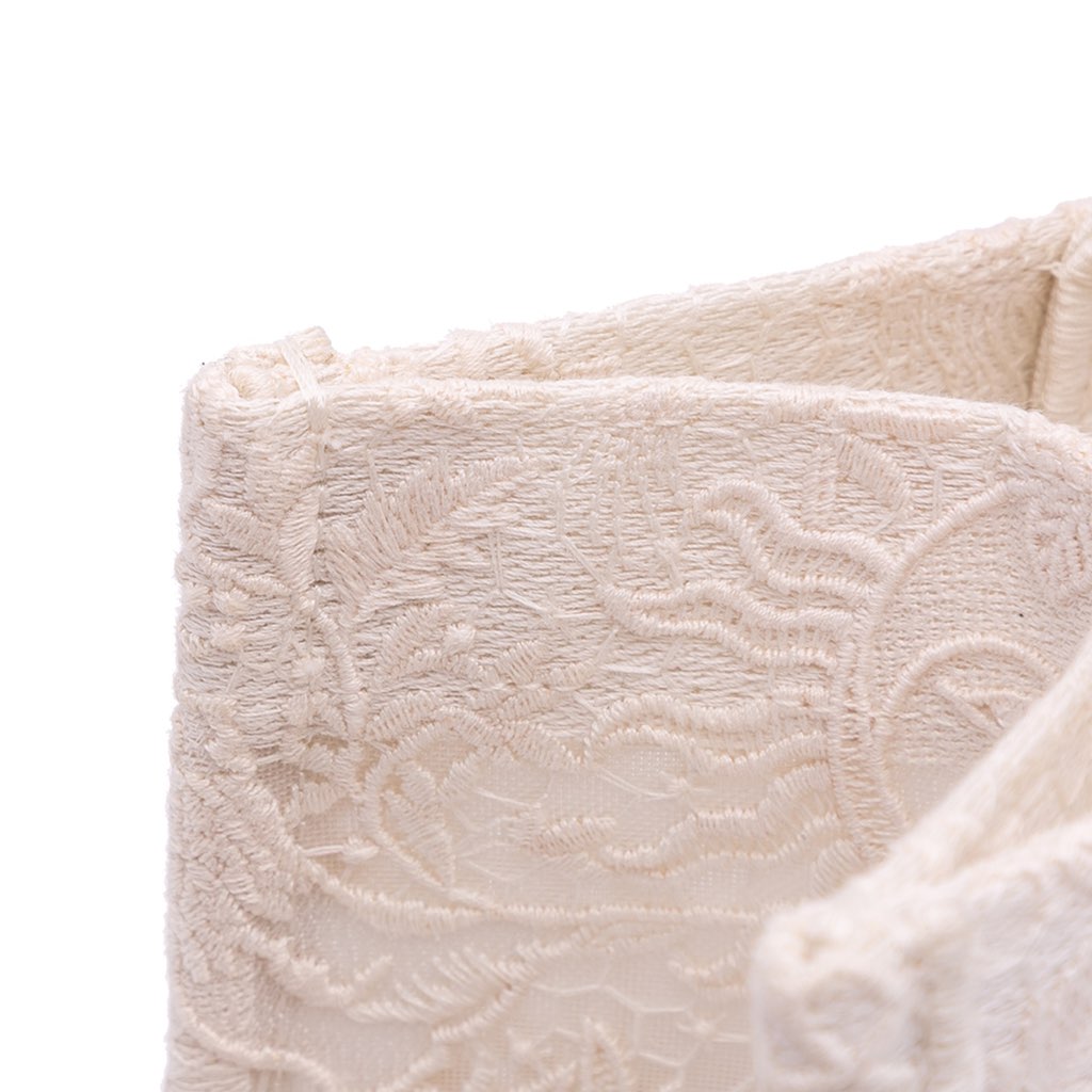 Dior Medium Canvas D Lace Sun Embroidery Book Tote - Image 10