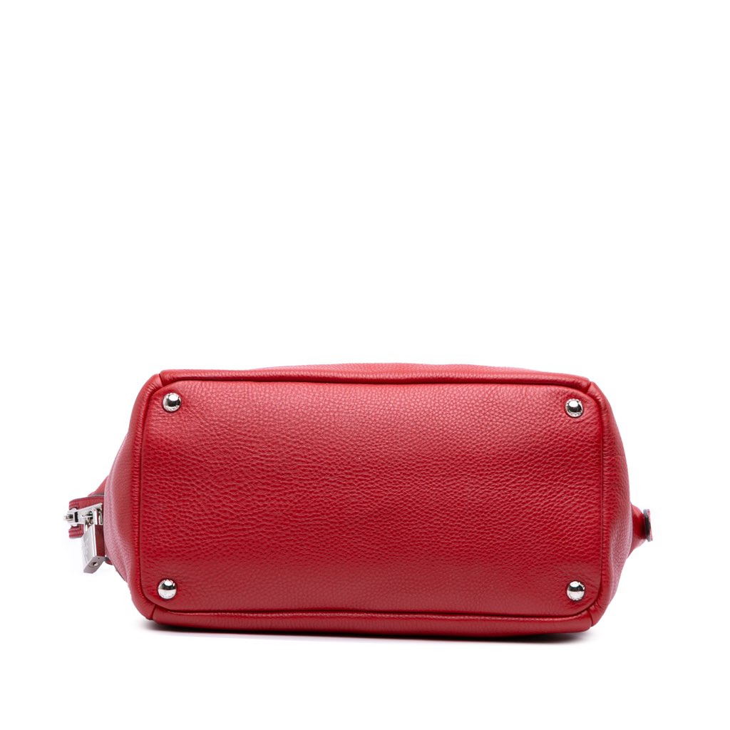 Prada Vitello Daino Double Handle Satchel - 3