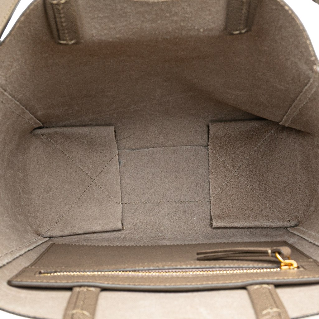 Celine Small Grained Calfskin Vertical Cabas Satchel - 4