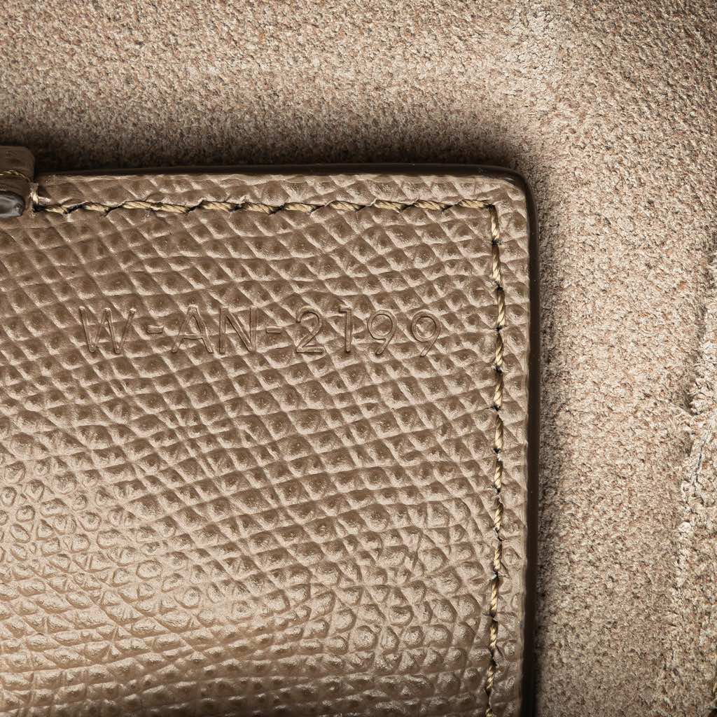 Celine Small Grained Calfskin Vertical Cabas Satchel - Detail 2