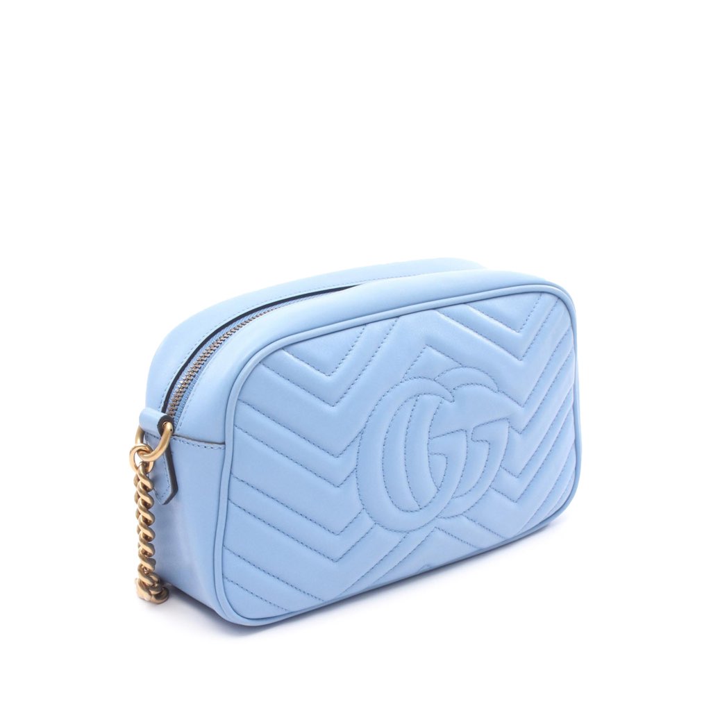 Gucci Small GG Marmont Matelasse Leather Crossbody - 2