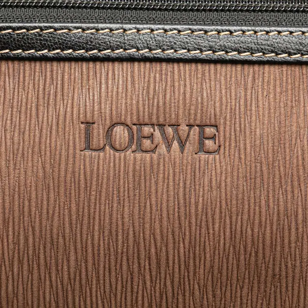 Loewe Leather Velazquez Pouch Brown Leather Good - Box View