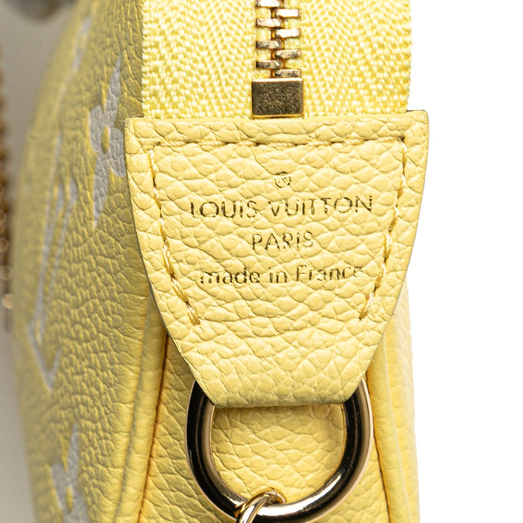 Louis Vuitton Bicolor Monogram Empreinte Mini Pochette Accessoires - 5