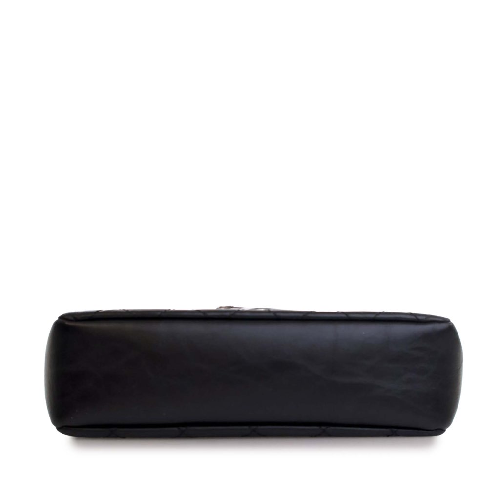 Chanel Quilted Aged Calfskin CC Square Flap - 5