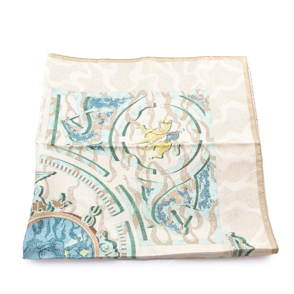 Hermès Alfred De Dreux Peintre du Cheval Silk Scarf - 3