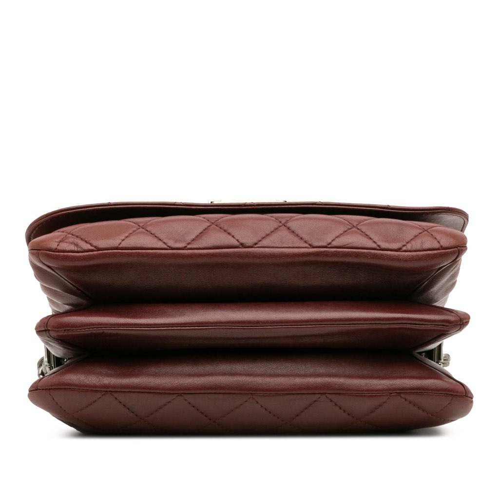 Chanel Quilted Lambskin Boy Three Compartment Flap - 3