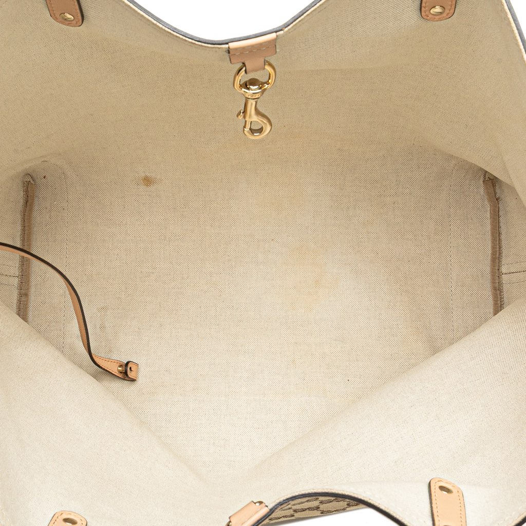 Gucci Large GG Canvas Craft Tote - 4