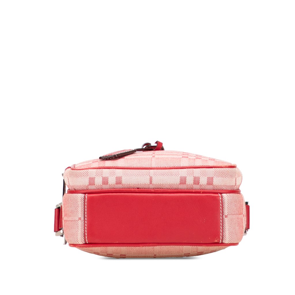 Burberry Tonal Check Canvas Crossbody - 3