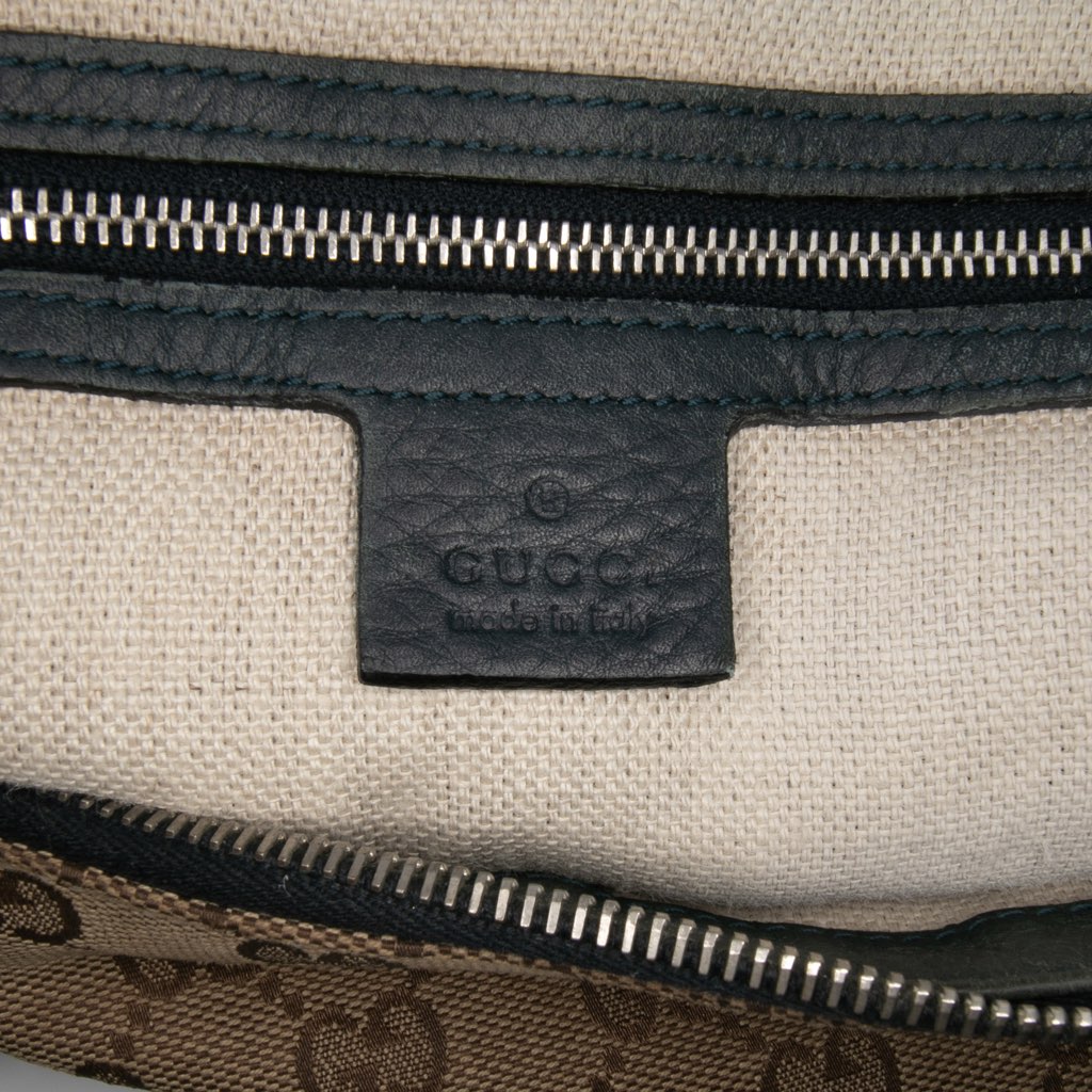Gucci Large GG Canvas Icon Bit Satchel - 5
