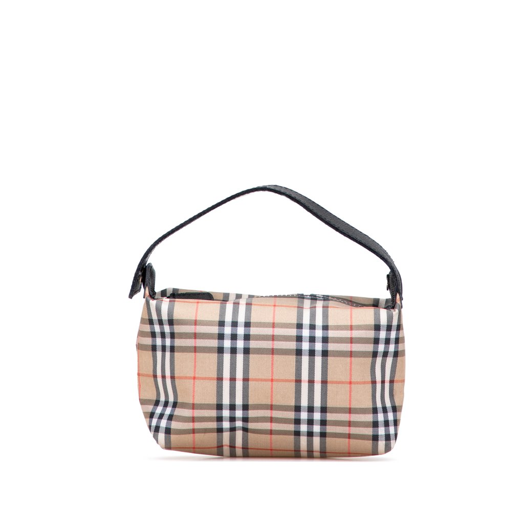 Burberry House Check Canvas Handbag