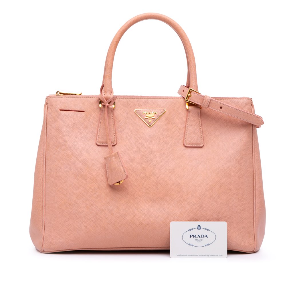 Prada Medium Saffiano Lux Galleria Double Zip Tote - Image 15
