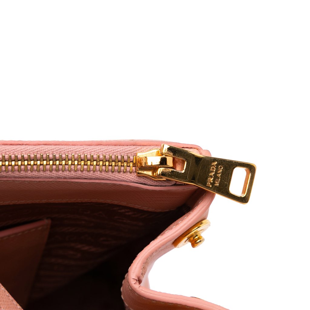 Prada Medium Saffiano Lux Galleria Double Zip Tote - Detail 2