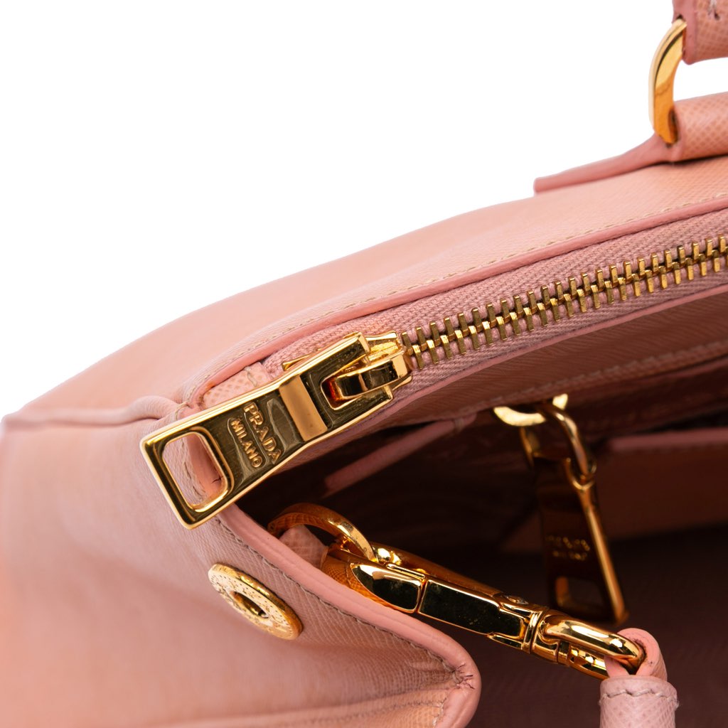 Prada Medium Saffiano Lux Galleria Double Zip Tote - Image 10