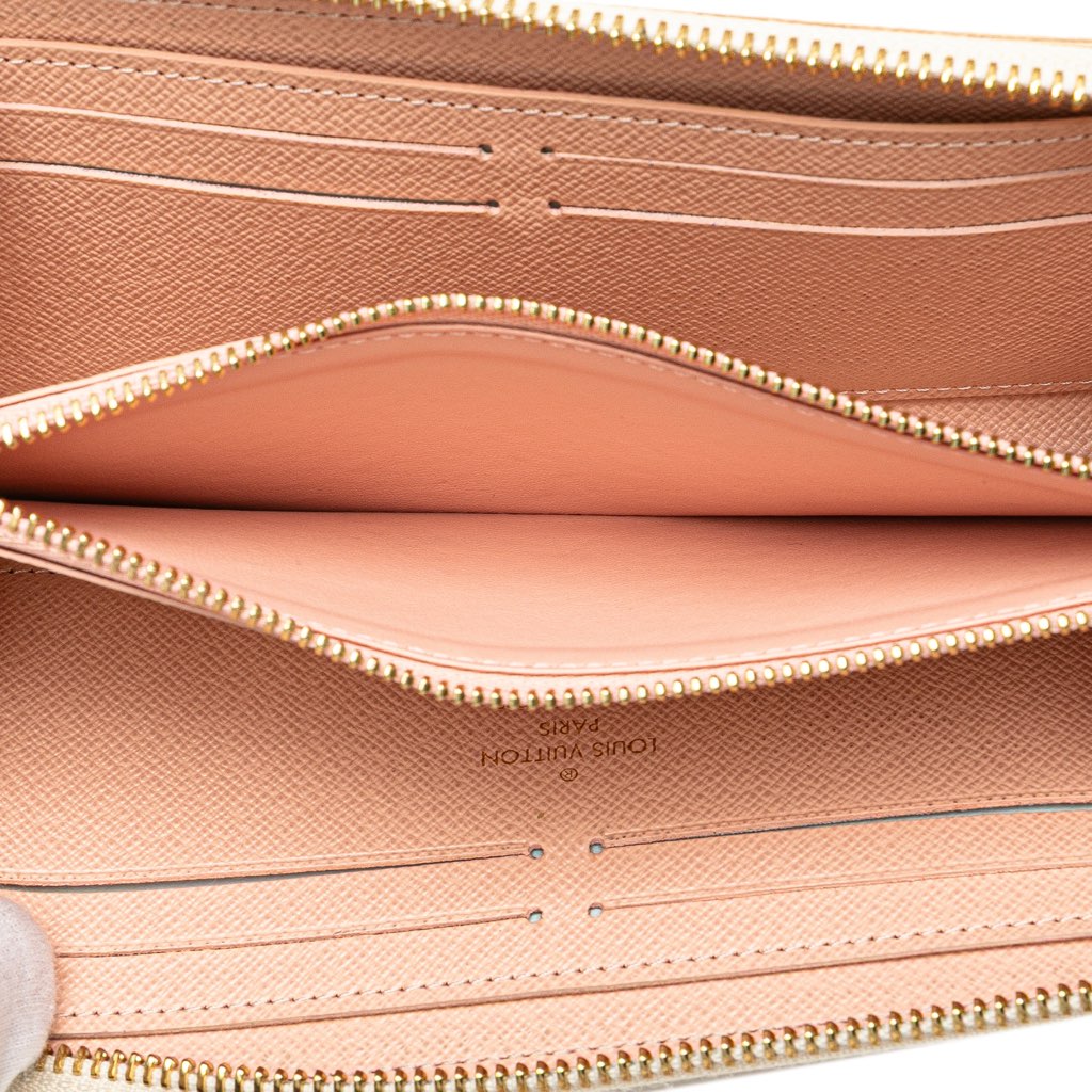 Louis Vuitton Damier Azur Tahitienne Clemence Zippy Wallet - 4