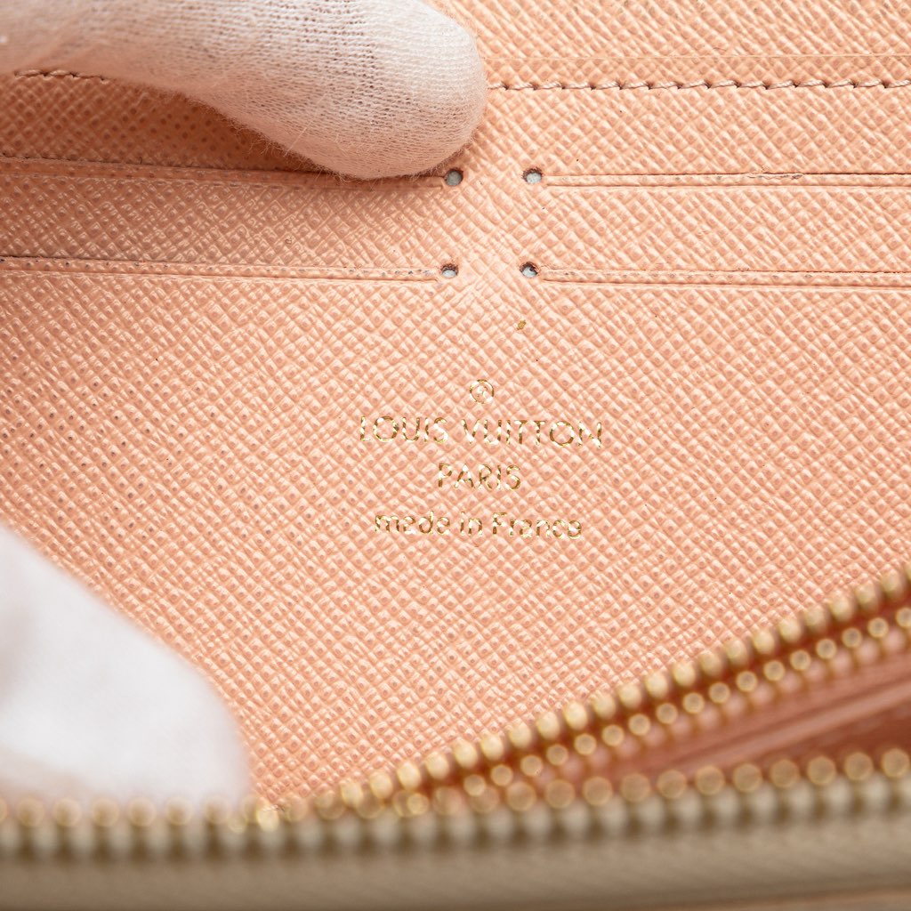 Louis Vuitton Damier Azur Tahitienne Clemence Zippy Wallet - 5