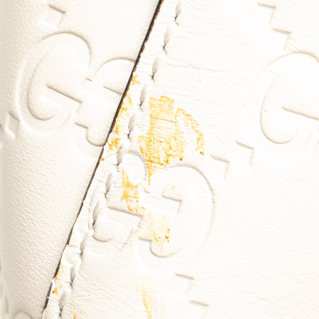 Gucci Guccissima Linea A Fold Over Satchel - Image 10