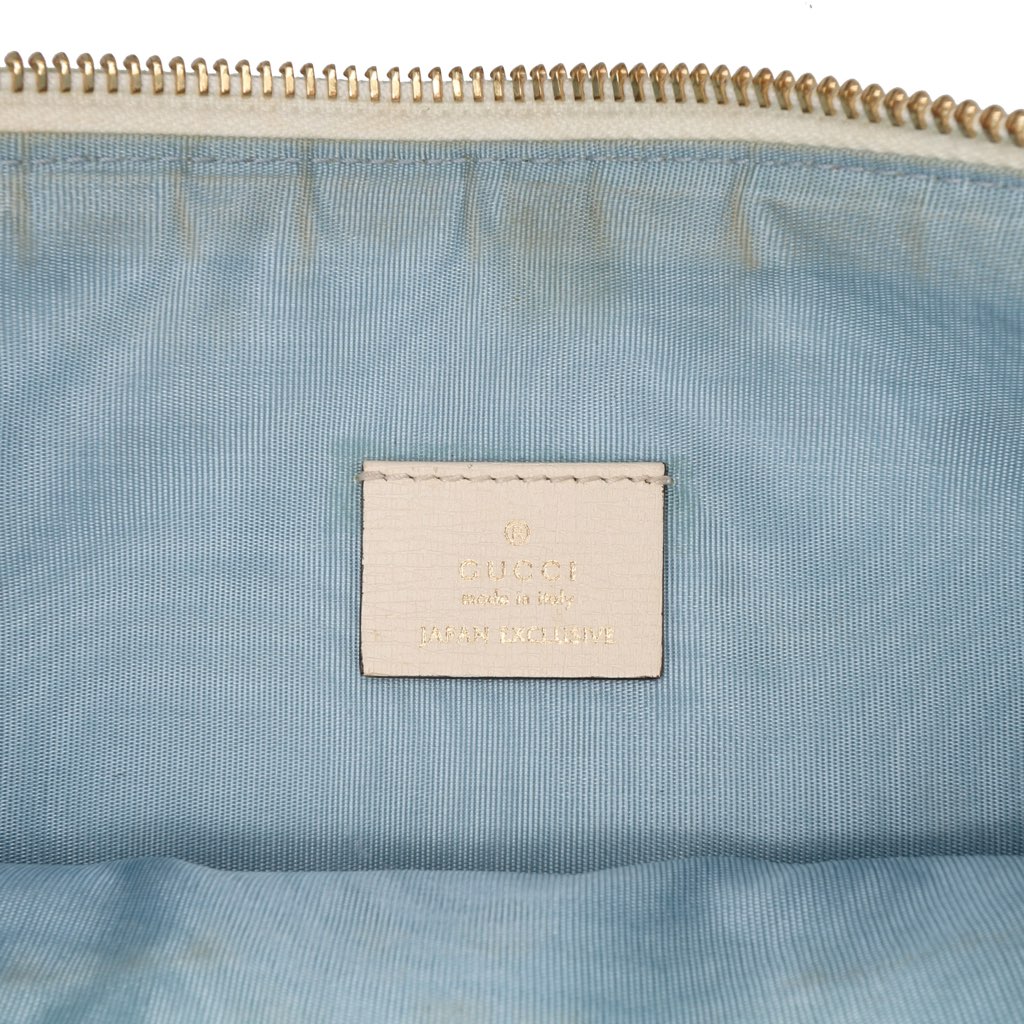 Gucci Yuko Higuchi Coated Canvas Ophidia Web Clutch - 5